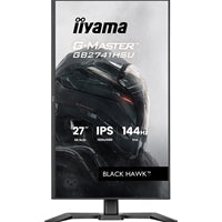 iiyama G-Master Black Hawk gaming monitor GB2741HSU-B1 27" Black, Height Adjustable, IPS, Ultra Slim Bezel, Full HD, 144Hz, 1ms, FreeSync, HDMI, Display Port, USB Hub