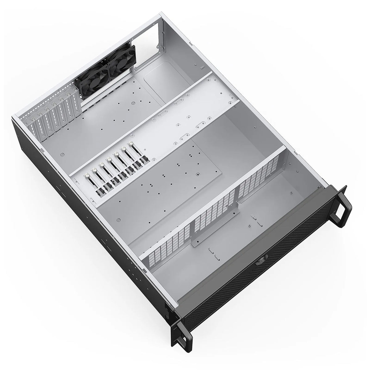 Codegen CSCG4U600GP 4U Rackmount Server Case, 600mm Deep, SSI-EEB/E-ATX/ATX/Micro-ATX Compatible, 8 PCI Expansion Slots, Dual 80mm PWM Cooling Fans, USB-C & USB 3.0