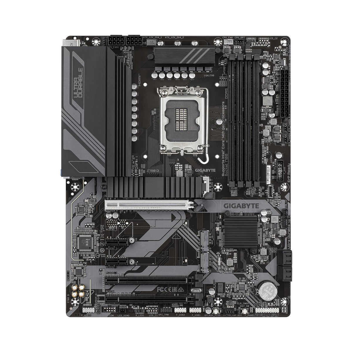 Gigabyte Z790 D Ultra Durable Intel 1700 Socket Motherboard, ATX, 4x DDR5 Slots, 3x M.2 Sockets, 2.5GbE LAN, 1x DisplayPort / 1x HDMI Port