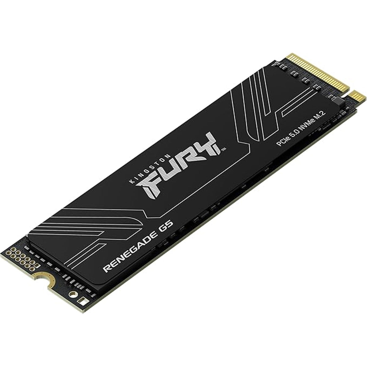 Kingston FURY Renegade (SFYR2S/2T0 ) 2TB NVMe SSD, M.2 Interface, PCIe 5.0 x4 NVMe, 2280, Up to 14,700MB/s read, 14,000MB/s write, Limited 5-year warranty with free technical support.