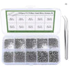 Assortiment de 1200 micro-vis