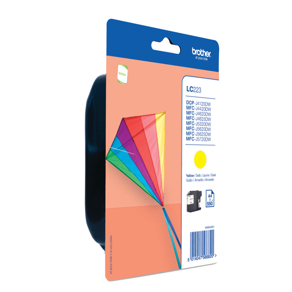 Brother LC223Y ink cartridge 1 pc(s) Original Yellow