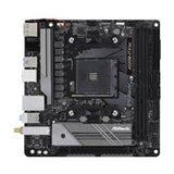 ASRock A520M-ITX/ac AMD AM4 Socket Motherboard, Mini-ITX, 2x DDR4 Slots, 1x M.2 Socket, GbE LAN, Wi-Fi 5, 1x DisplayPort / 1x HDMI Port