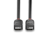 Lindy 36493 3m DisplayPort (M) 1.2 Black Line 4096x2160@60Hz Cable - Black