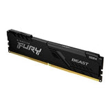 Kingston FURY Beast KF432C16BB/32 32GB (1x 32GB) DIMM System Memory, 3200MHz, DDR4, CL16, Black, Intel XMP