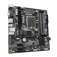 Gigabyte B760M DS3H DDR4 Ultra Durable Intel 1700 Socket Motherboard, Micro-ATX, 4x DDR4 Slots, 2x M.2 Sockets, 2.5GbE LAN, 1x D-Sub / 2x DisplayPorts / 1x HDMI Port