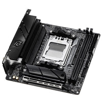 ASRock B650I LIGHTNING WIFI AMD AM5 Socket Motherboard, Mini-ITX, 2x DDR5 Slots, 2x M.2 Socket, Fitted I/O Shield, 2.5GbE LAN, Wi-Fi 6E, 1x HDMI Port