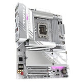 Gigabyte Z890 AORUS ELITE WIFI7 ICE Intel 1851 Socket Motherboard, ATX, 4x DDR5 Slots, 4x M.2 Sockets, Fitted I/O Shield, 2.5GbE LAN, Wi-Fi 7, 1x DisplayPort / 1x USB-C (USB4)