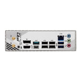 ASRock B850M Pro RS WiFi AMD AM5 Socket Motherboard, Micro-ATX, 4x DDR5 Slots, 3x M.2 Sockets, Fitted I/O Shield, 2.5GbE LAN, Wi-Fi 6E, 1x DisplayPort / 1x HDMI Port
