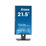 iiyama PROLITE XUB2293HSU-B7 22 inch IPS Monitor, Full HD, 1ms, USB Hub, HDMI, DisplayPort, Freesync, 100Hz, Speakers, Black, Internal PSU, VESA, Height Adjustable, Pivot
