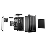 be quiet! Pure Base 501 DX Airflow Window Black ATX Mid Tower ARGB Case with USB-A, USB-C, 3 x Pure Wings 3 140mm Black PWM Fans