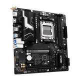 ASRock B850M-X WiFi R2.0 AMD AM5 Socket Motherboard, Micro-ATX, 2x DDR5 Slots, 2x M.2 Sockets, 2.5GbE LAN, Wi-Fi 6E, 1x DisplayPort / 1x HDMI Port
