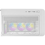 ANTEC Constellation C5 Curve White ARGB Case, Curved Glass Panels, Dual Chamber, Support back-connect motherboards, 4 x ARGB PWM fans with built-in fan controller, ATX, Micro-ATX, ITX