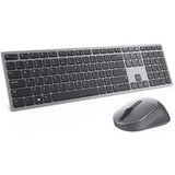 Dell KM7321W Premier Multi-Device Keyboard and Mouse Combo, 2.4GHz / Bluetooth 5.0 Wireless, 12 programmable keys for PC and Laptop, QWERTY UK English Layout, Sliver