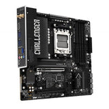 ASRock B850M Challenger WiFi AMD AM5 Socket Motherboard, Micro-ATX, 4x DDR5 Slots, 2x M.2 Socket, Fitted I/O Shield, 2.5GbE LAN, Wi-Fi 7, 1x HDMI Port