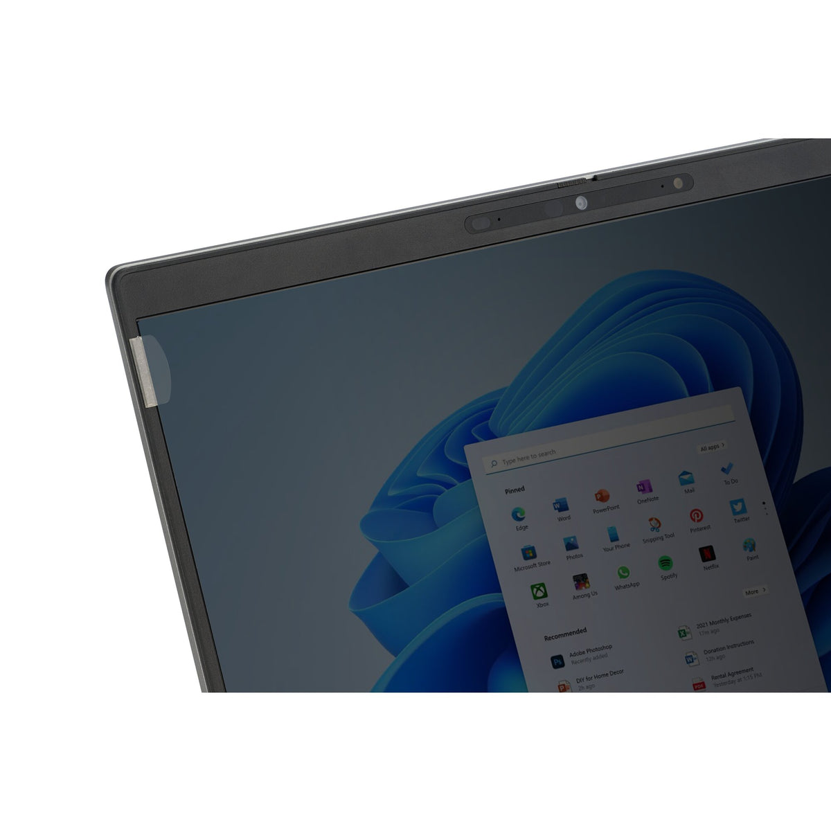 Kensington 2-way Removable Privacy Screen Filter for 13.3" Laptops 16:10