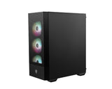 MSI MAG Forge 112R Midi Tower Black, Transparent