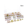 Assortiment de 60 colliers de serrage à ressort