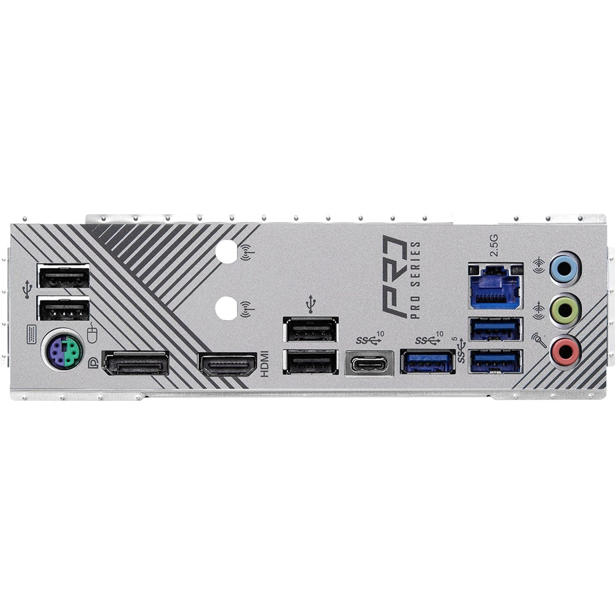 ASRock Z790 Pro RS Intel 1700 Socket Motherboard, ATX, 4x DDR5 Slots, 4x M.2 Sockets, Fitted I/O Shield, 2.5GbE LAN, 1x DisplayPort / 1x HDMI Port