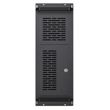 CiT 4U Rackmount Server Case 500mm, Heavy-Duty Industrial Chassis with Lockable Front Door, Supports ATX/mATX, 8x Internal HDD Bays for Massive Storage, Black