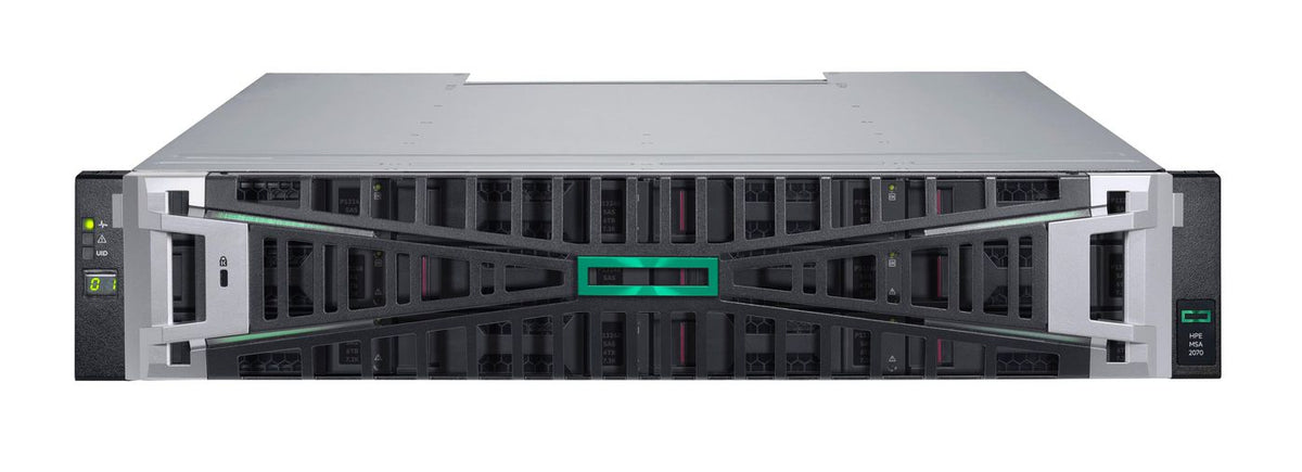 Hewlett Packard Enterprise MSA 2070 LFF 2x32Gb FC 4-port Controller Storage Array