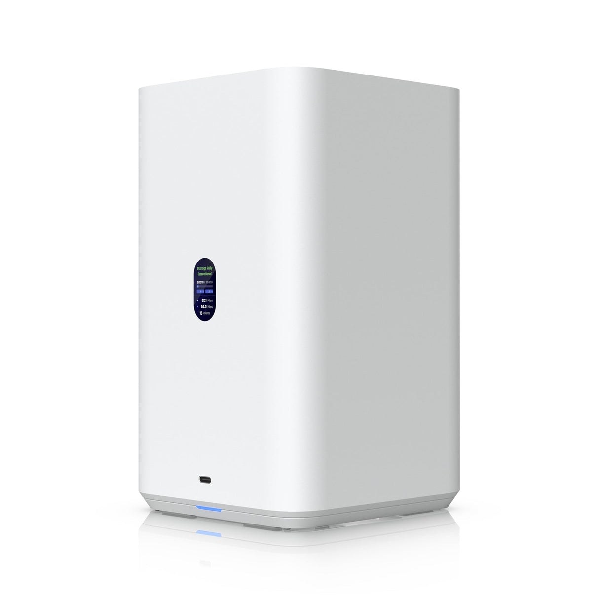 Ubiquiti UNAS-2-W UniFi NAS 2 Bay 2.5GbE RJ45 Network Attached Storage Device (White)