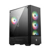 MSI MAG Forge 112R Midi Tower Black, Transparent