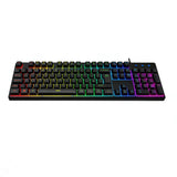 VIDA REBEL 2IN1 BLACK USB DESK KIT keyboard Mouse included Gaming QWERTY UK English