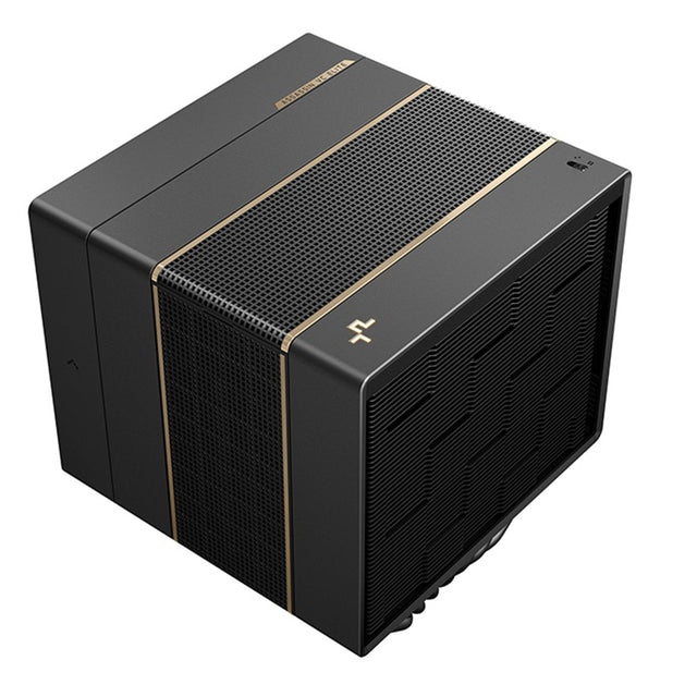 DeepCool ASSASSIN VC ELITE Black Dual-Tower CPU Cooler  Vapor Chamber Base, 7 Heatpipes, 300W TDP, Quiet Dual Fans (140mm + 120mm), Dual Performance/Quiet Modes, Universal Socket Support