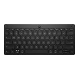 HP 355 Compact Multi-Device Keyboard, Bluetooth Wireless, Pair up to 3 Devices, Up To 2 Year Battery Life, Qwerty UK English Layout, Black