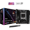 ASRock B650I LIGHTNING WIFI AMD AM5 Socket Motherboard, Mini-ITX, 2x DDR5 Slots, 2x M.2 Socket, Fitted I/O Shield, 2.5GbE LAN, Wi-Fi 6E, 1x HDMI Port