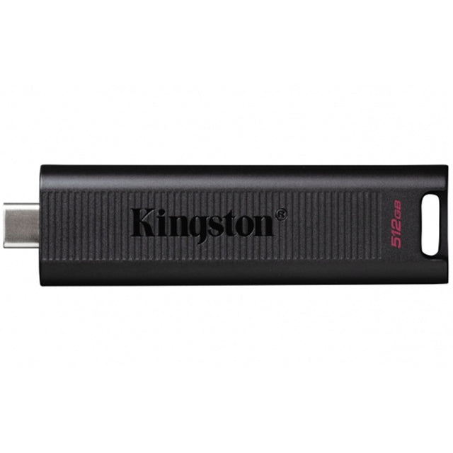 Kingston DTMAX/512GB DataTraveler Max 512GB USB-C USB Drive, USB3.2, Gen2, 1000MB/s, Black, Retail Boxed